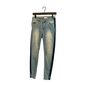 Coster Copehagen jeans GUC size 27 light and dark denim skinny